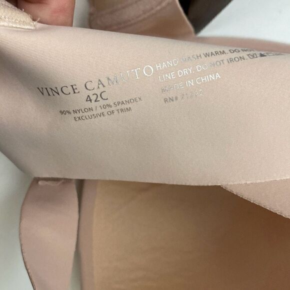 Vince Camuto Women's Tan Full-Coverage Underwired Bra Size 42C - Picture 9 of 9